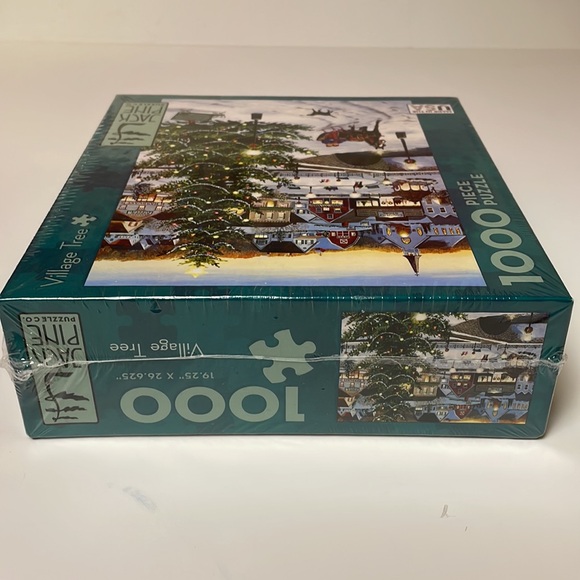 Jack Pine Puzzle Village Tree 1000 Pieces, NEW - Picture 10 of 11